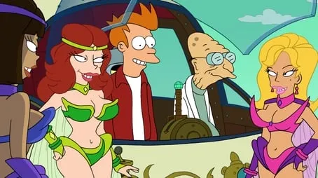 Futurama - Season 6 All Episode Intro Air Date Per7Episode